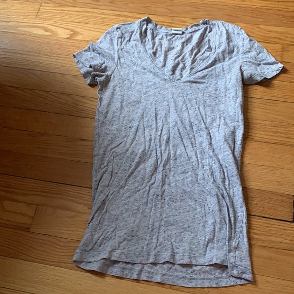 PINK gray vneck - Picture 3 of 3